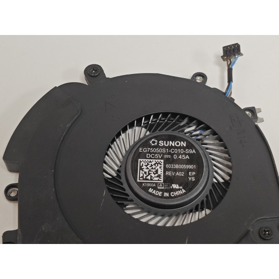 Cooler Laptop, HP, Thin Client mt44, NS85C10-18J12, 6033B0069001, 5V, 0.5A