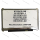 Display compatibil Laptop, BOE, HB133WX1-402, 13.3 inch, Slim, Rezolutie HD, 1366x768, 306mm latime, prinderi sus si jos, 30 pini