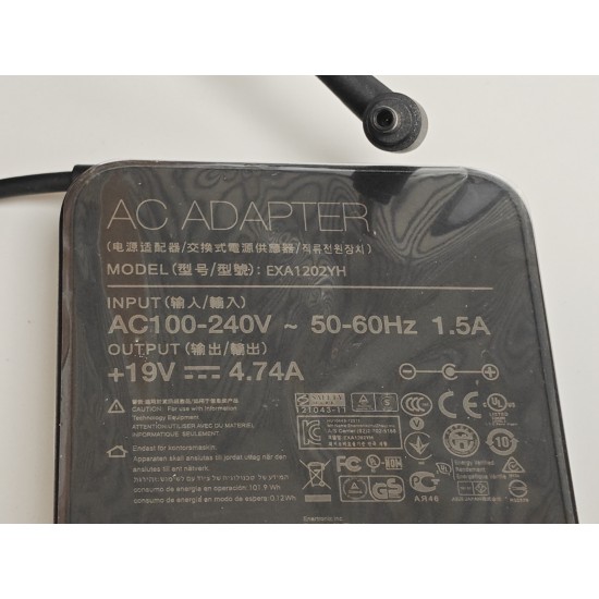 Incarcator Laptop, Asus, EXA1202YH, 0A001-01050800, 19V, 4.74A, 90W, mufa 4.5x3.0mm