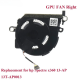 Cooler compatibil placa video Laptop, HP, Spectre X360 13-AP, 13T-AP, TPN-Q212, L41175-001, ND55C03-18C07, 5V, 0.5A, GPU