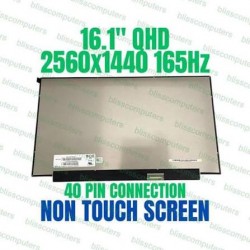 Display Laptop Gaming, HP, Victus 16-E, 16Z-E, TPN-Q264, NE161QHM-NY1 V8.0, 16.1 inch, rezolutie 2.5K, QHD, 2560x1440, 165Hz, 40 pini