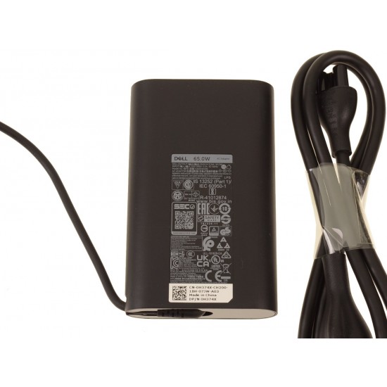 Incarcator Laptop, Dell, FPC2Y, G4X7T, JNKWD, JV1HP, K9TGR, KC6JM, KT2MG, M1P9J, N5H1N, N6M8J, N81TG, NVV12, TJ76K, YNJ5G, slim, 19.5V, 3.34A, 65W, mufa 7.4x5.0mm
