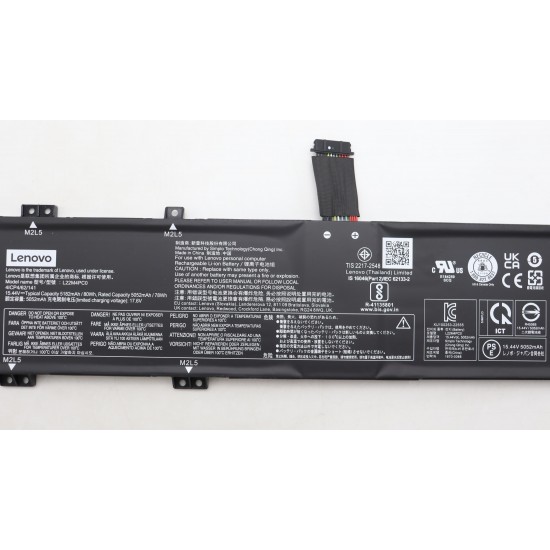 Baterie Laptop Gaming, Lenovo, Legion Pro 5 16IRX9 Type 83DF, 4ICP4/62/141, 15.44V, 5052mAh, 80Wh