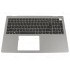 Carcasa superioara cu tastatura palmrest Laptop, Dell, Vostro 15 3535, P112F, P112F006, MXC41, 0MXC41, VFY24, 0VFY24, MGFFM, 0MGFFM, FA3ZT000700-1, AP3ZT000701, EC3LK000100, iluminata, gri deschis, layout US
