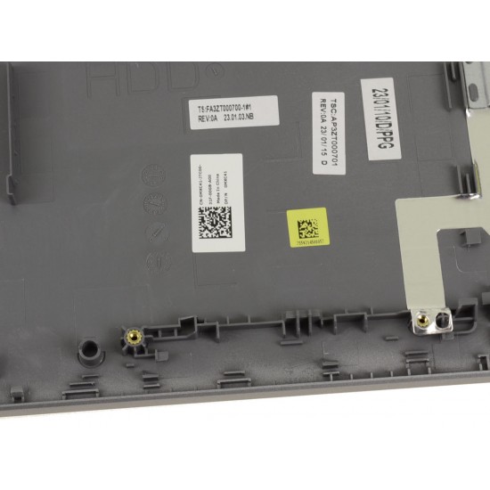 Carcasa superioara cu tastatura palmrest Laptop, Dell, Vostro 15 3535, P112F, P112F006, MXC41, 0MXC41, VFY24, 0VFY24, MGFFM, 0MGFFM, FA3ZT000700-1, AP3ZT000701, EC3LK000100, iluminata, gri deschis, layout US