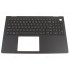 Carcasa superioara cu tastatura palmrest Laptop, Dell, Vostro 15 3530, P112F, P112F010, T00D2, 0T00D2, DHFJ3, 0DHFJ3, MGFFM, 0MGFFM, FA3ZT000300, AP3ZT000301, EC3LK000100, iluminata, gri inchis, layout US