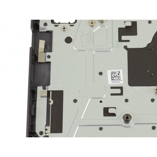 Carcasa superioara cu tastatura palmrest Laptop, Dell, Vostro 15 3530, P112F, P112F010, T00D2, 0T00D2, DHFJ3, 0DHFJ3, MGFFM, 0MGFFM, FA3ZT000300, AP3ZT000301, EC3LK000100, iluminata, gri inchis, layout US
