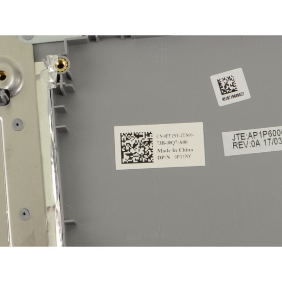 Carcasa superioara cu tastatura palmrest Laptop, Dell, Inspiron 15 5565, P66F, P66F002, C98XV, 0C98XV, PT1NY, 0PT1NY, A1P6000100, A1P6000100-2, AM1P6000100, iluminata, argintie, layout US