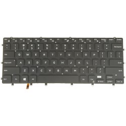 Tastatura Laptop, Dell, XPS 15 9580, P56F, P56F003, iluminata, neagra, layout US