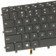 Tastatura Laptop, Dell, Precision 5510, P56F, P56F001, iluminata, neagra, layout US