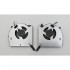 Set coolere Laptop, Lenovo, Legion Pro 5 16IRX9 Type 83DF, 5H40S20983, 5H40S20984, DFSCL12E06486Y, FQK8, DFSCL12E16486Y, FQK9, 0FQK80000H, 0FQK90000H, 12V, 1A