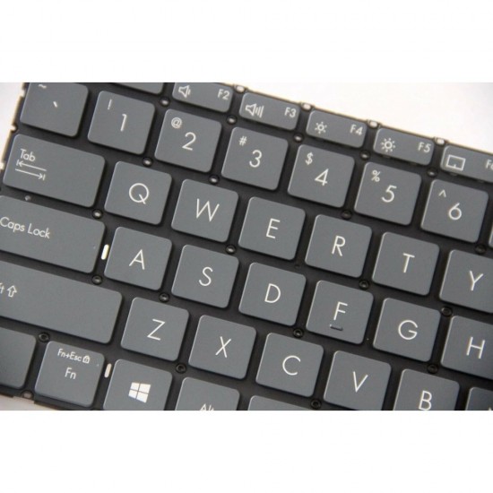Tastatura Laptop, Asus, ZenBook 14 U4700E, U4700EA, iluminata, gri, layout US