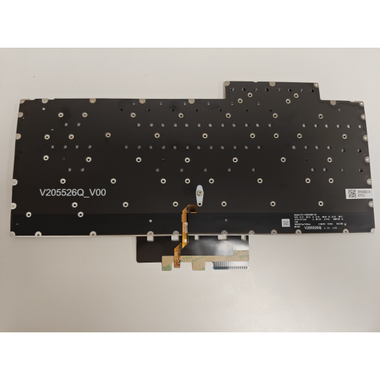 Tastatura Laptop Gaming, Asus, ROG Zephyrus G14 GA402R, GA402RJ, GA402RK, iluminata, RGB, neagra, layout US