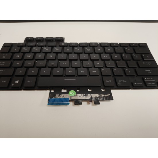 Tastatura Laptop Gaming, Asus, ROG Zephyrus G14 GA402R, GA402RJ, GA402RK, iluminata, RGB, neagra, layout US