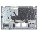 Carcasa superioara cu tastatura palmrest Laptop, Acer, Aspire 3 A315-59, 6B.K6SN2.001, AP3UI000460, AM3UI000500, PK133TY1A00, AEZYXR01010, HQ2101AH31007, NKI15131QQ, argintie, layout US
