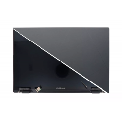 Ansamblu complet Display cu touchscreen Laptop, Asus, ZenBook 14 UX8406C, UX8406CA, 90NB14X1-RA0010, 14 inch, OLED, rezolutie FHD, 1920x1080, 60Hz, gri