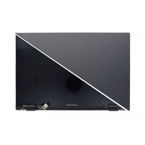 Ansamblu complet Display cu touchscreen Laptop, Asus, ZenBook 14 UX8406C, UX8406CA, 90NB14X1-RA0010, 14 inch, OLED, rezolutie FHD, 1920x1080, 60Hz, gri