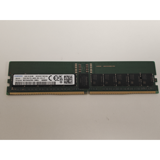 Memorie RAM Server, Samsung, 32GB, 2Rx8, DDR5, PC5-44800, 5600MHz, 1.1V, M321R4GA3PB0-CWMXJ, CL46, ECC, RDIMM, 288 pini