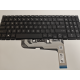 Tastatura Laptop Gaming, HP, OMEN 16-U, iluminata, conector 4 pini, neagra, versiunea 2, layout US