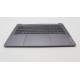 Carcasa superioara cu tastatura palmrest Laptop, Lenovo, IdeaPad Pro 5 14IRH8 Type 83AL, 5CB1K97042, HQ2072209G000, NB6368B, iluminata, Artic Grey, layout US