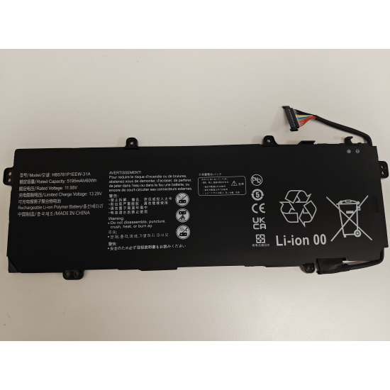 Baterie compatibila Laptop, Huawei, MateBook 14s HKD-W76, HB5781P1EEW-31, 11.55V, 5195mAh, 60Wh