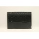 Carcasa superioara cu tastatura palmrest Laptop, Lenovo, Legion 5-15ITH6 Type 82JK, 5CB1C74773, 5CB1D04994, AP1ZT000350, EL1ZT000W00, HY560, iluminare alba, 4 pini, neagra, layout US