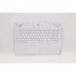 Carcasa superioara cu tastatura palmrest Laptop, Lenovo, Legion 5-15ACH6A Type 82NW, 5CB1D12364, AP1ZT000340, EL1ZT000W00, HY560, iluminata, 4 pini, alba, layout US