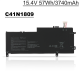 Baterie compatibila Laptop, Asus, ZenBook Flip 15 Q536F, Q536FD, Q536FDX, 0B200-03440000, 4ICP7/54/64, C41N1809, 15.4V, 3640mAh, 57Wh