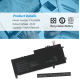 Baterie compatibila Laptop, Asus, ZenBook Flip 15 Q536F, Q536FD, Q536FDX, 0B200-03440000, 4ICP7/54/64, C41N1809, 15.4V, 3640mAh, 57Wh