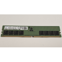Memorie RAM Desktop, Samsung, 32GB, 2Rx8, DDR5, PC5-44800, 5600MHz, 1.1V, M323R4GA3EB0-CWM0D, CL46, Non-ECC, UDIMM, 288 pini