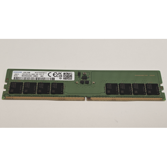 Memorie RAM Desktop, Samsung, 32GB, 2Rx8, DDR5, PC5-44800, 5600MHz, 1.1V, M323R4GA3EB0-CWM0D, CL46, Non-ECC, UDIMM, 288 pini
