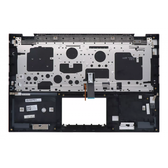 Carcasa superioara cu tastatura palmrest Laptop, Asus, ZenBook 15 UX535Q, UX535QA, UX535QE, 90NB0RW1-R30UI0, 90NB0RW1-R30US0, 13NB0RW1P01011-1, 13NB0RW1AM0201, 33UJ7TAJN00, FAUJ008010, 13NB0RW1M06011, iluminata, neagra, layout US