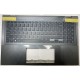 Carcasa superioara cu tastatura palmrest Laptop, Asus, ZenBook 15 UX535Q, UX535QA, UX535QE, 90NB0RW1-R30UI0, 90NB0RW1-R30US0, 13NB0RW1P01011-1, 13NB0RW1AM0201, 33UJ7TAJN00, FAUJ008010, 13NB0RW1M06011, iluminata, neagra, layout US