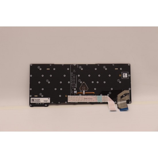 Tastatura Laptop, Lenovo, ThinkPad L13 Gen 4 Type 21FG, 21FH, iluminata, neagra, layout US