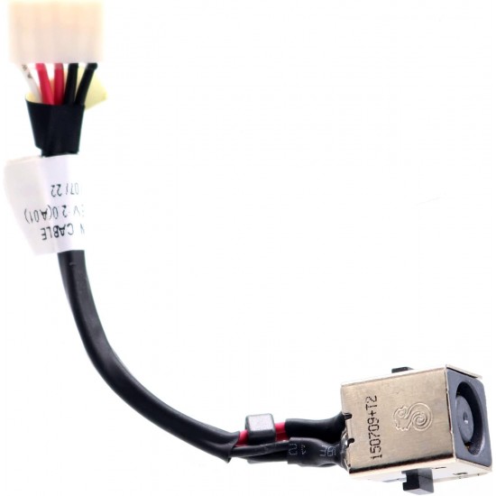 Mufa alimentare Laptop, Dell, Latitude E5550, P37F, P37F001, WP4YF, 0WP4YF, DC30100VK00, ADM80 DC IN JACK, 7cm