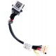 Mufa alimentare Laptop, Dell, Latitude E5550, P37F, P37F001, WP4YF, 0WP4YF, DC30100VK00, ADM80 DC IN JACK, 7cm