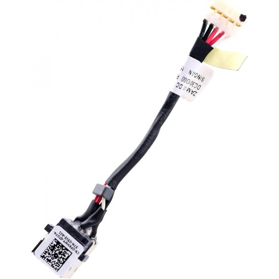 Mufa alimentare Laptop, Dell, Latitude E5550, P37F, P37F001, WP4YF, 0WP4YF, DC30100VK00, ADM80 DC IN JACK, 7cm