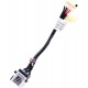 Mufa alimentare Laptop, Dell, Latitude E5550, P37F, P37F001, WP4YF, 0WP4YF, DC30100VK00, ADM80 DC IN JACK, 7cm