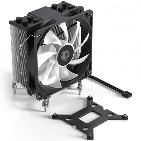 Cooler CPU ID-Cooling SE 40 LED iluminare fRGB, racire pe aer, 120x120x25mm, pentru Desktop PC