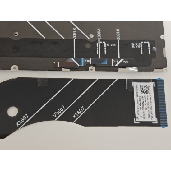 Tastatura Laptop, Asus, VivoBook 18 M1807G, M1807GA, iluminata, neagra, layout UK