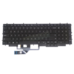 Tastatura Laptop Gaming, Dell, G7 17 7700, P46E, P46E001, 5VV61, 05VV61, iluminata, RGB, neagra, layout US