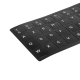 Sticker tastatura negru limba Franceza (Francais) pentru caractere cu diacritice layout FR