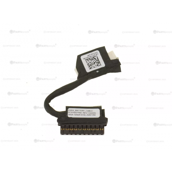 Cablu conectare baterie Laptop, Dell, Inspiron 15 3584, P75F, P75F005, HFYMP, 0HFYMP, DC02002YI00, EDI54 BATTERY CABLE, 5cm