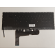 Tastatura Laptop Gaming, HP, OMEN 16-U, iluminata, conector 4 pini, taste negre cu scris rosu, versiunea 2, layout US