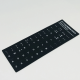 Sticker tastatura negru limba Italiana (Itaian) pentru caractere cu diacritice layout IT