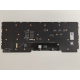 Tastatura Laptop, Dell, Alienware M16 R1, P130F, P130F001, iluminata, RGB 4 Zone, neagra, layout US