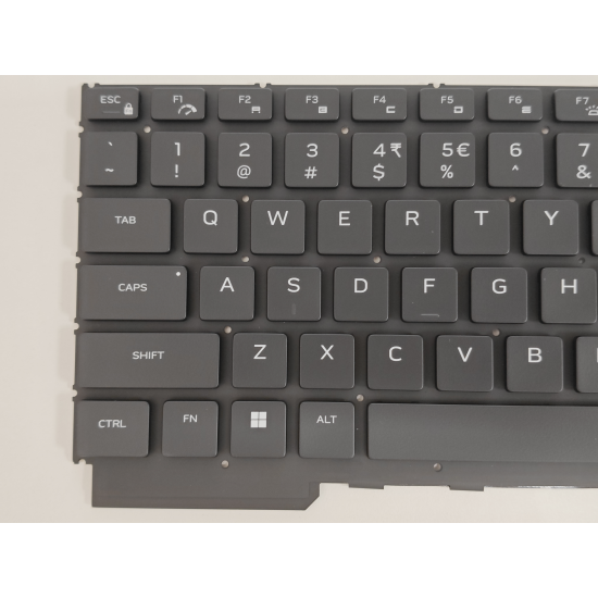 Tastatura Laptop, Dell, Alienware M16 R1, P130F, P130F001, iluminata, RGB 4 Zone, neagra, layout US