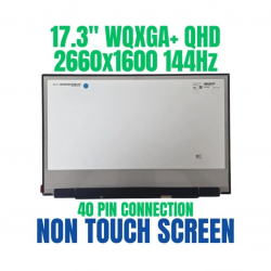 Display Laptop, LG Gram Pro 17 17Z90TP, 17Z90TR, LP170WQ2(SP)(D1), LP170WQ2-SPD1, 17.0 inch, rezolutie 2.5k, 2560x1600, QHD, slim, 144Hz, 40 pini