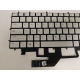Tastatura Laptop Gaming, Dell, F8HJ6, 0F8HJ6, 730HH, 0730HH, 029CVF, N8MF4, iluminata, RGB, alba, layout US