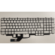 Tastatura Laptop Gaming, Dell, G7 17 7700, P46E, P46E001, P89CJ, 0P89CJ, iluminata, RGB, alba, layout UK